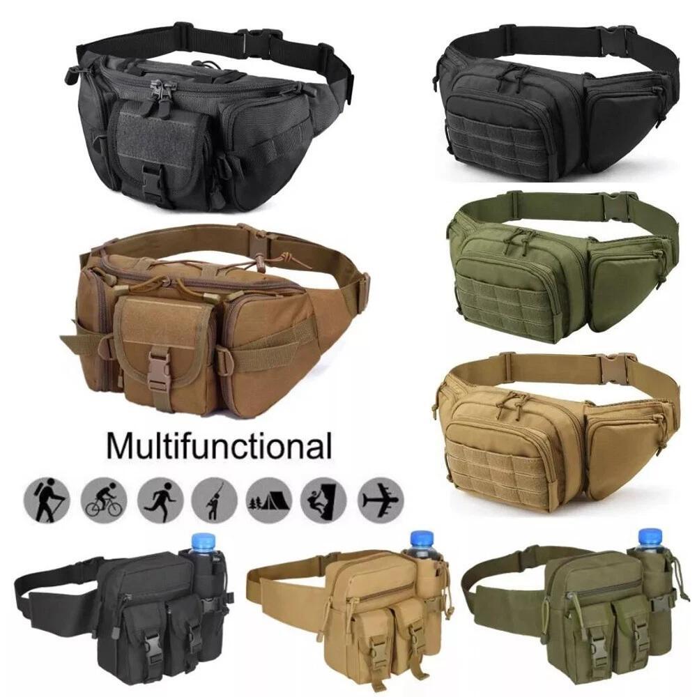 Edc Concealed Carry Fanny Pack - Paket Fanny Taktis untuk Pria Tas