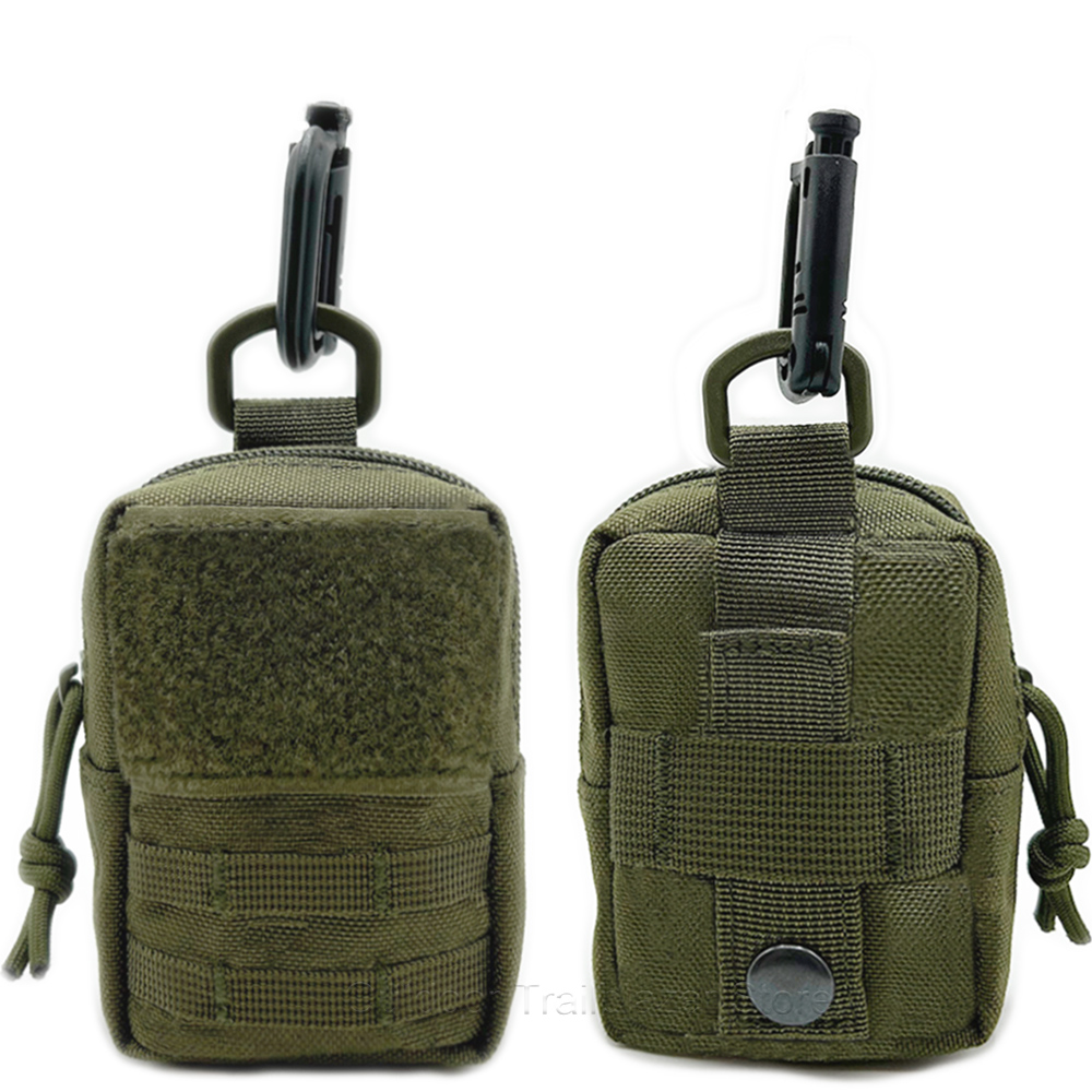 Edc Carry Belt Pouch - Kantong MOLLE Mini Taktis Tas Pinggang