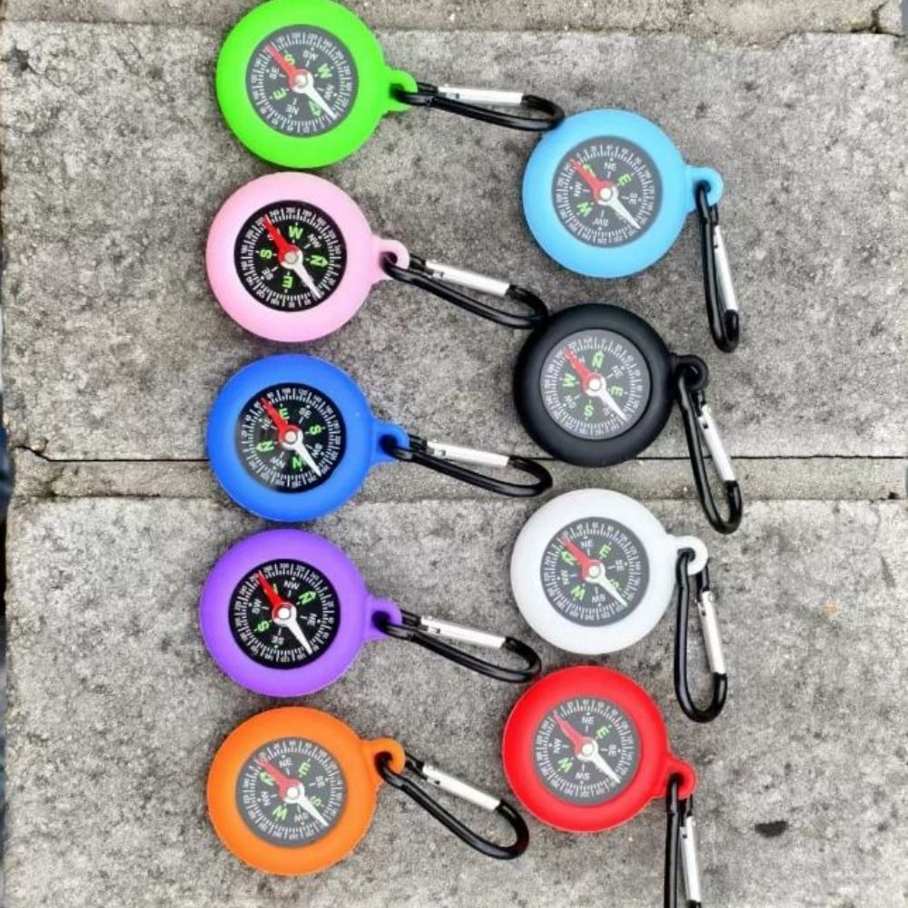 Compass Keychain Mini - Kompas Mini untuk Bertahan Hidup di