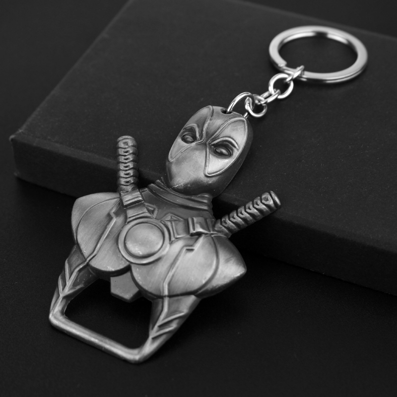 Carabiner Keychain - Gantungan Kunci Deadpool Trendi, Gantungan Kunci