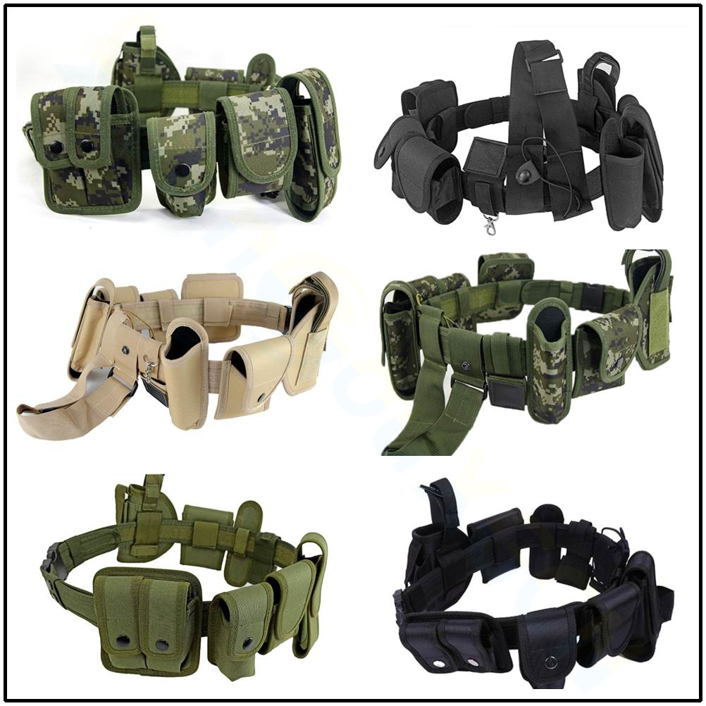 Edc Carry Belt - Set Sabuk Taktis Luar Ruangan Peralatan