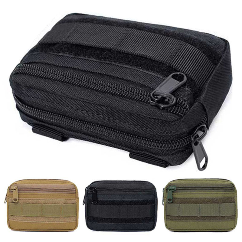 Edc Carry Box - Dua lapisan EDC Pak taktis pria,