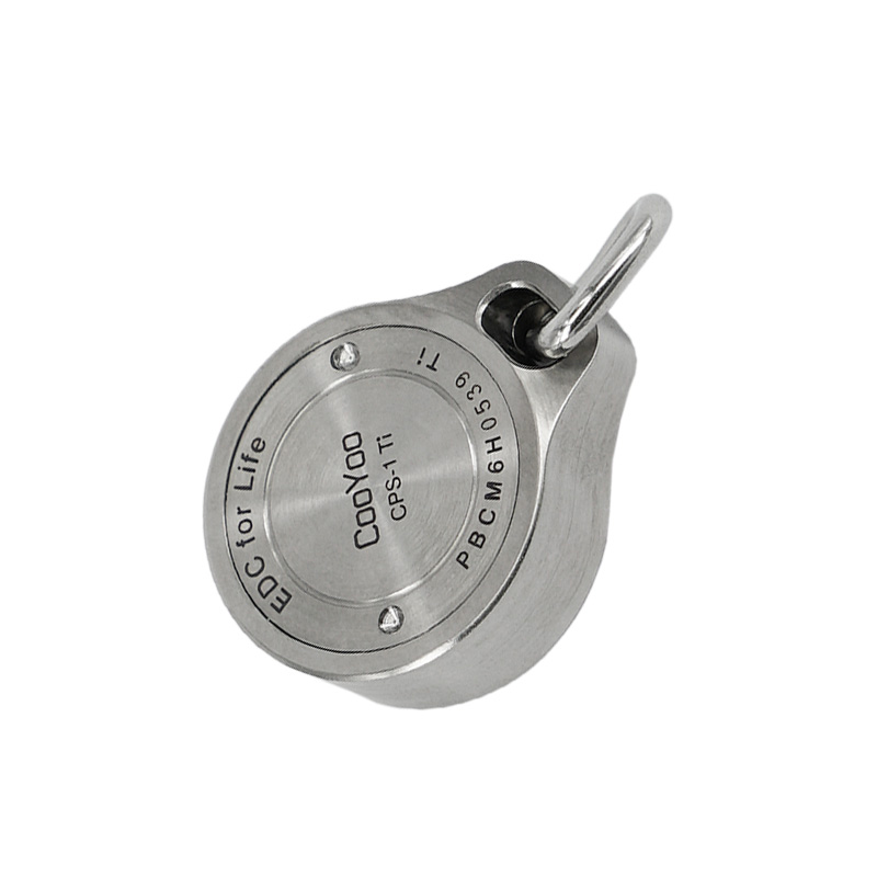 Paduan Titanium/Tembaga Bercah - Compass Keychain Mini ulasan dan harga