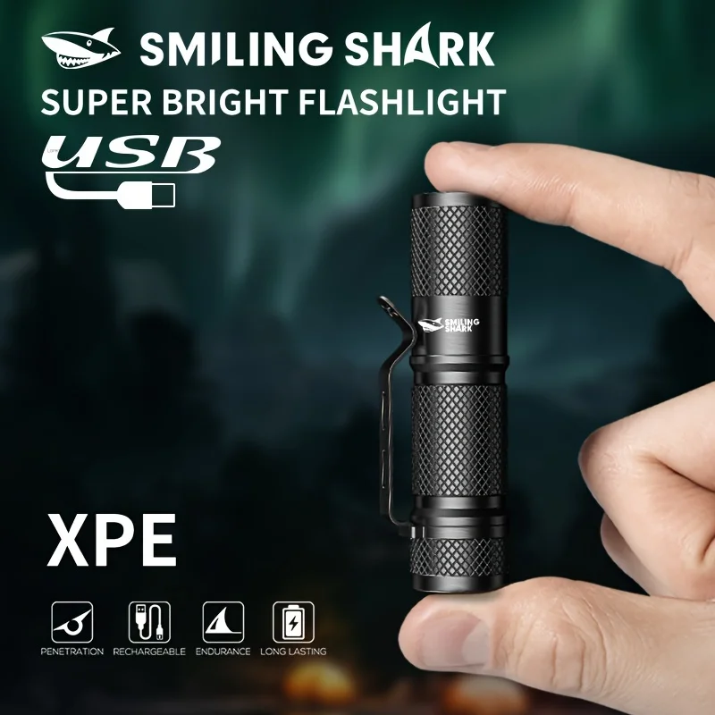 Senter LED Mini sangat kuat, l - Edc Day Carry ulasan dan harga