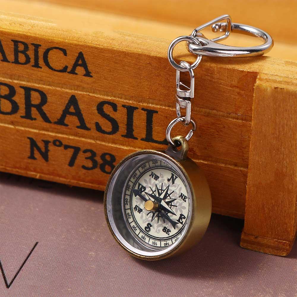 Gantungan Kunci, Liontin, Pera - Compass Keychain Mini ulasan dan harga