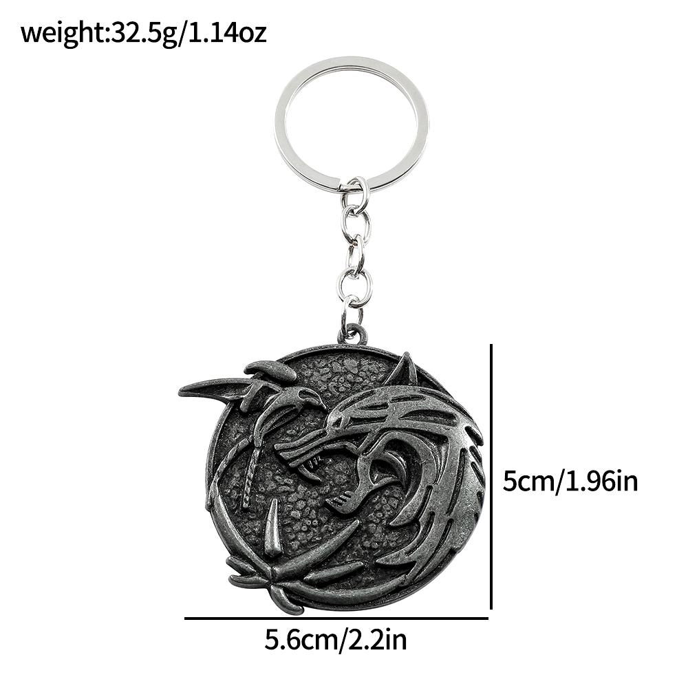 Gantungan Kunci Kepala Serigal - Carabiner Keychain ulasan dan harga