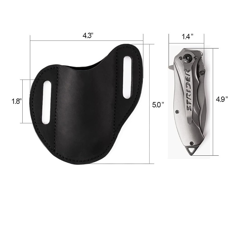 Casing Kulit Asli untuk Tempat - Edc Carry Belt ulasan dan harga
