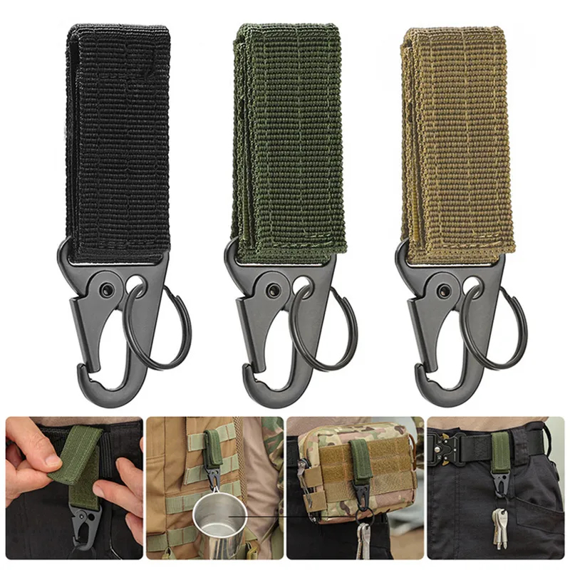 1-4 Buah Karabiner Taktis Luar - Edc Carry Belt ulasan dan harga