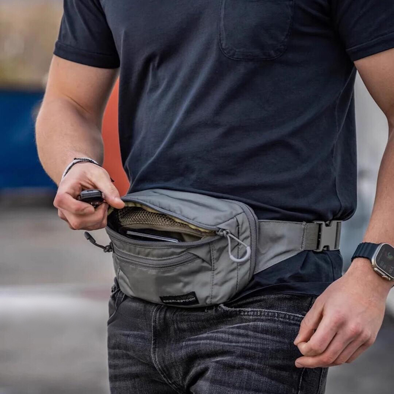 Tas Pinggang Pria dengan Tali  - Edc Concealed Carry Fanny Pack ulasan dan harga