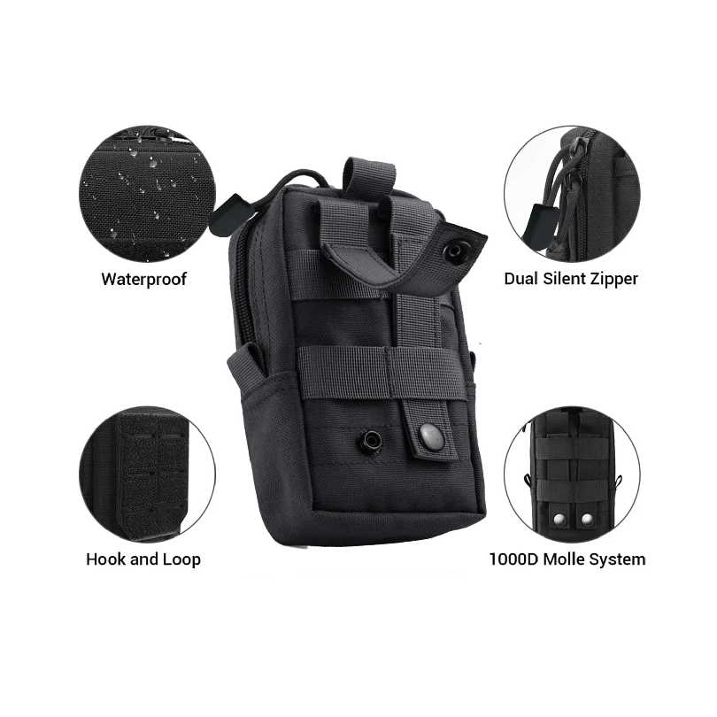 Tas Pinggang Taktis Molle untu - Edc Carry Box ulasan dan harga