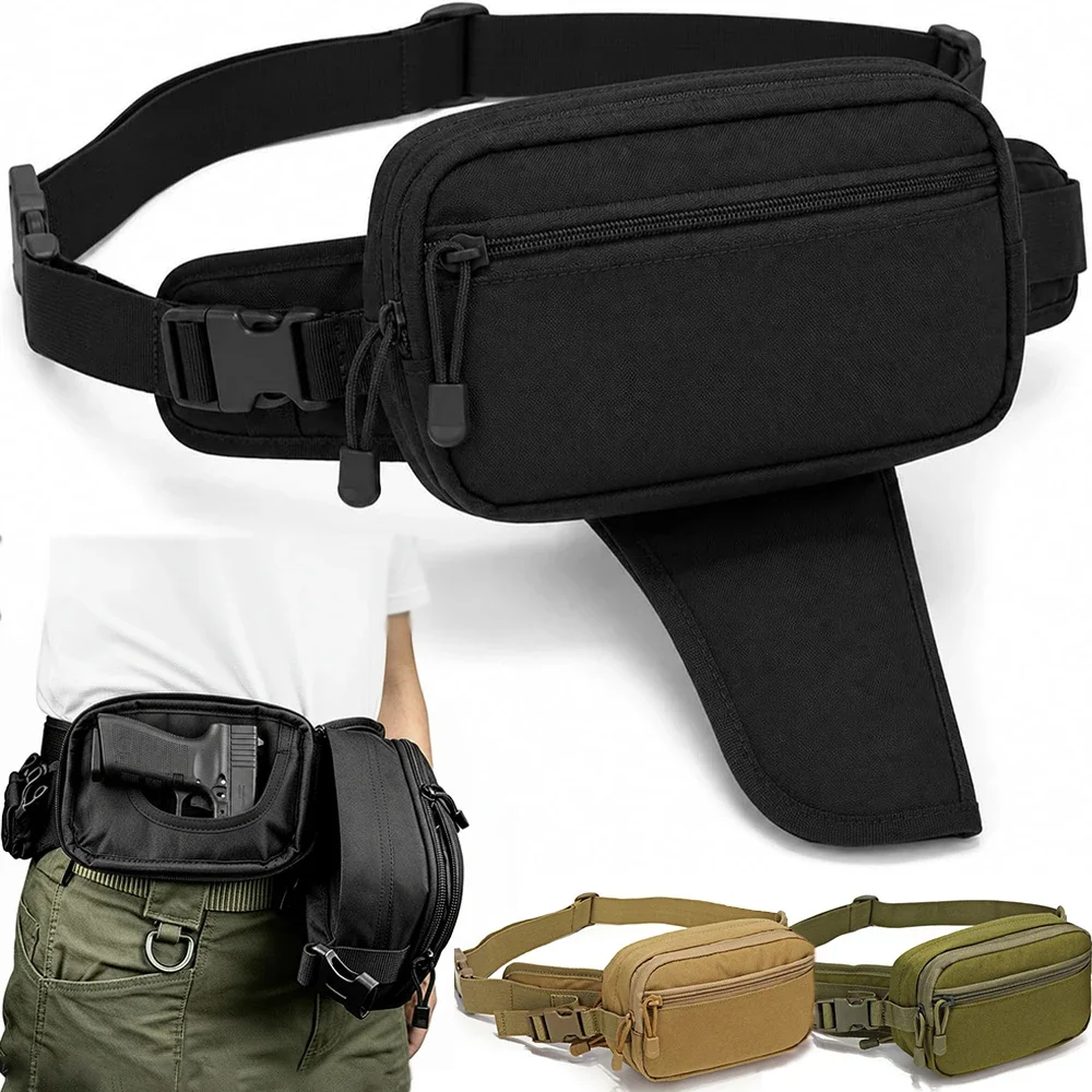Tas Pinggang Taktis dengan Kan - Edc Concealed Carry Fanny Pack ulasan dan harga
