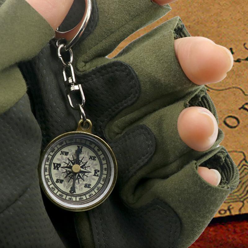 Gantungan Kunci Peralatan Panj - Compass Keychain Mini ulasan dan harga