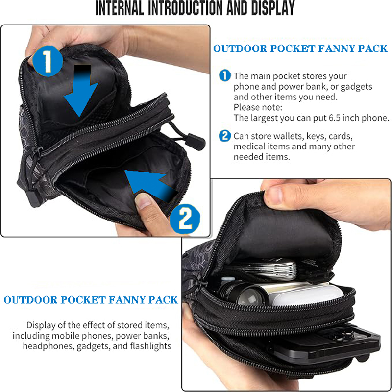Tas Pinggang Kantong Molle Tak - Edc Carry Box ulasan dan harga