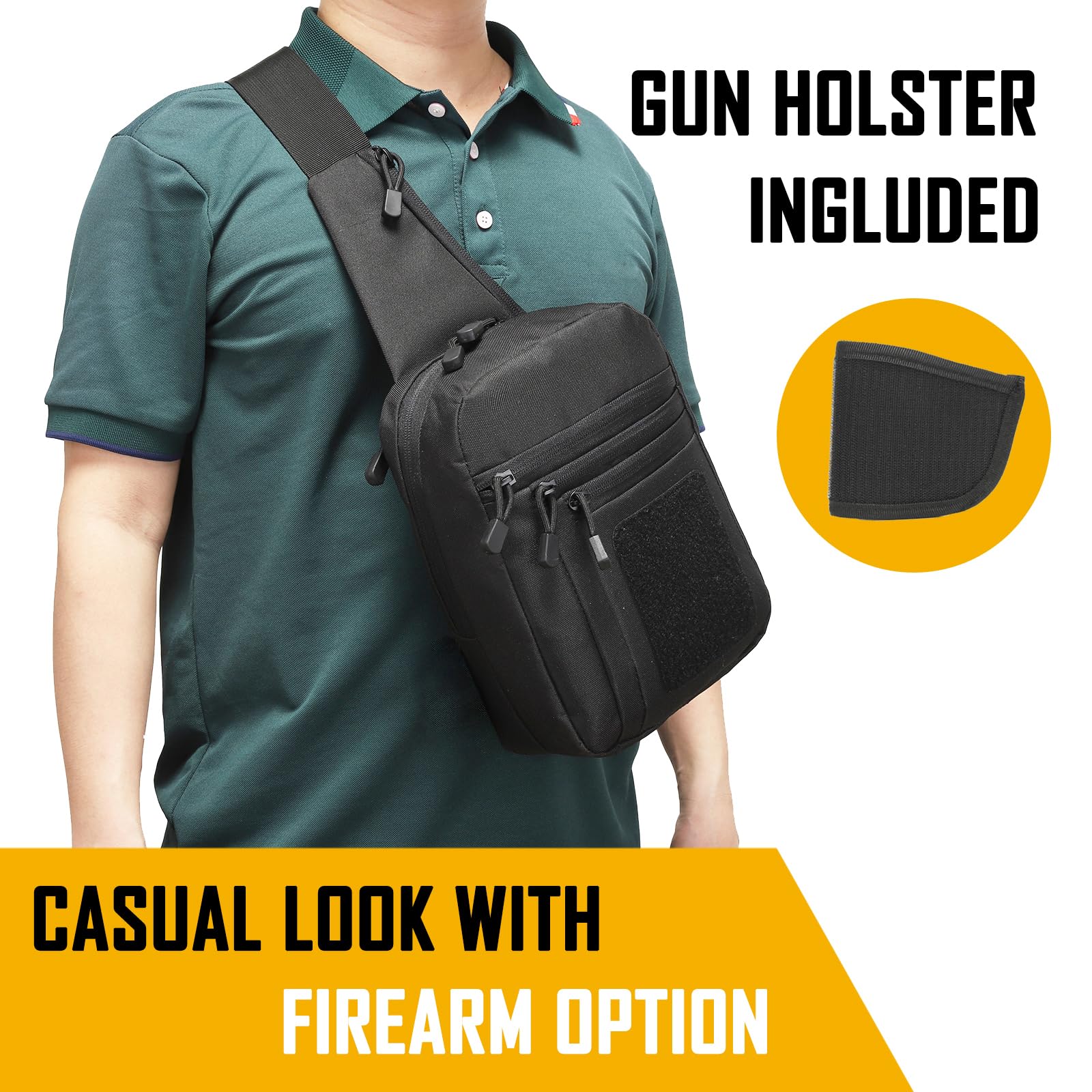Tas Selempang Tersembunyi untu - Appendix Carry Edc ulasan dan harga
